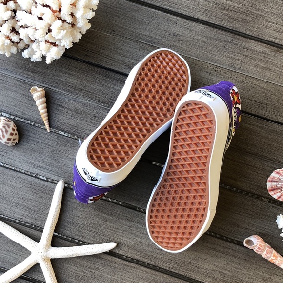 🌴🔆VANS- HI TOPS PLATFORM GLITTER DAISIES🔆🌴 - Picture 10 of 11